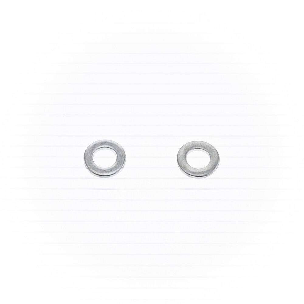 BOLT FLAT WASHERS 6MM 10/PK