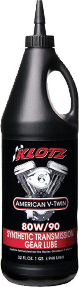 KLOTZ AMERICAN V-TWIN TRANSMISSION LUBRICANT 80W-90 32 FL. OZ