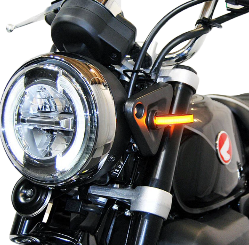 New Rage Cycles LED Front Turn Signals Honda Monkey 2019-2025