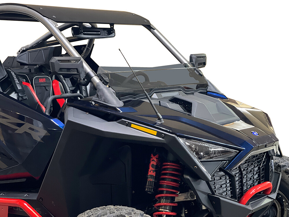 SPIKE HALF WINDSHIELD TINTED POLARIS PRO-R