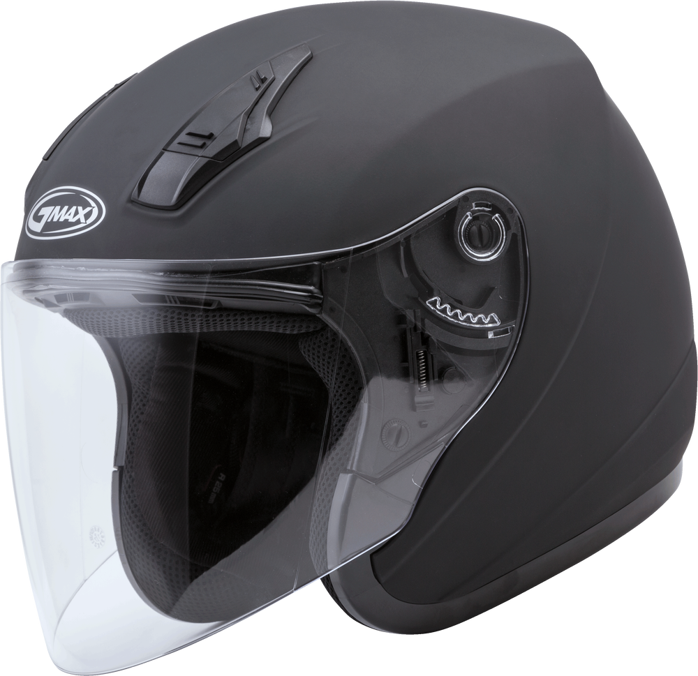 OF-17 OPEN-FACE HELMET MATTE BLACK 2X