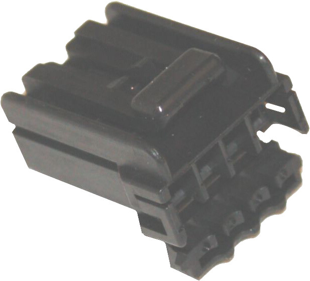 Namz Custom Cycle Amp 4-Wire Plug Housing Multilock Hd# 73154-96bk