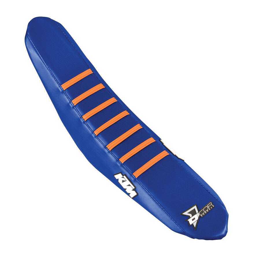 D-COR SEAT COVER NVY/NVY/ORG KTM SX/F 250-450