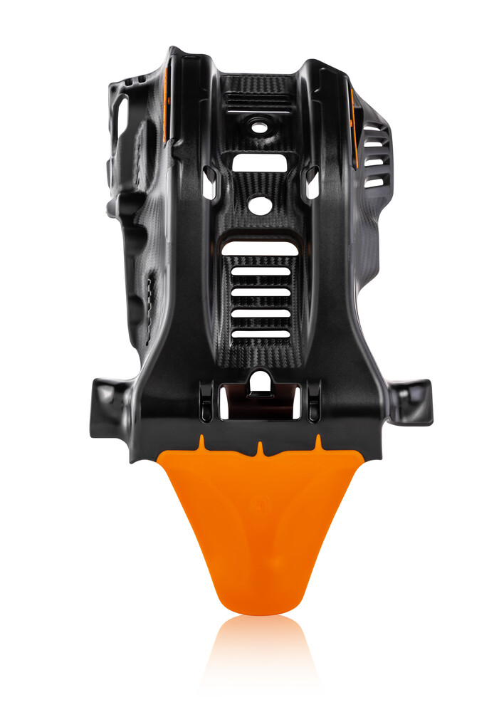 ACERBIS SKID PLATE BLACK/ORANGE