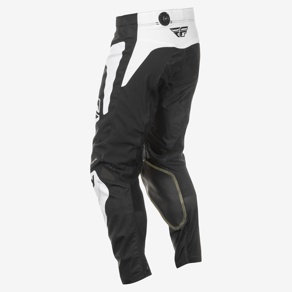 FLY RACING KINETIC SYM PANTS CA/NY BLACK/WHITE SZ 28