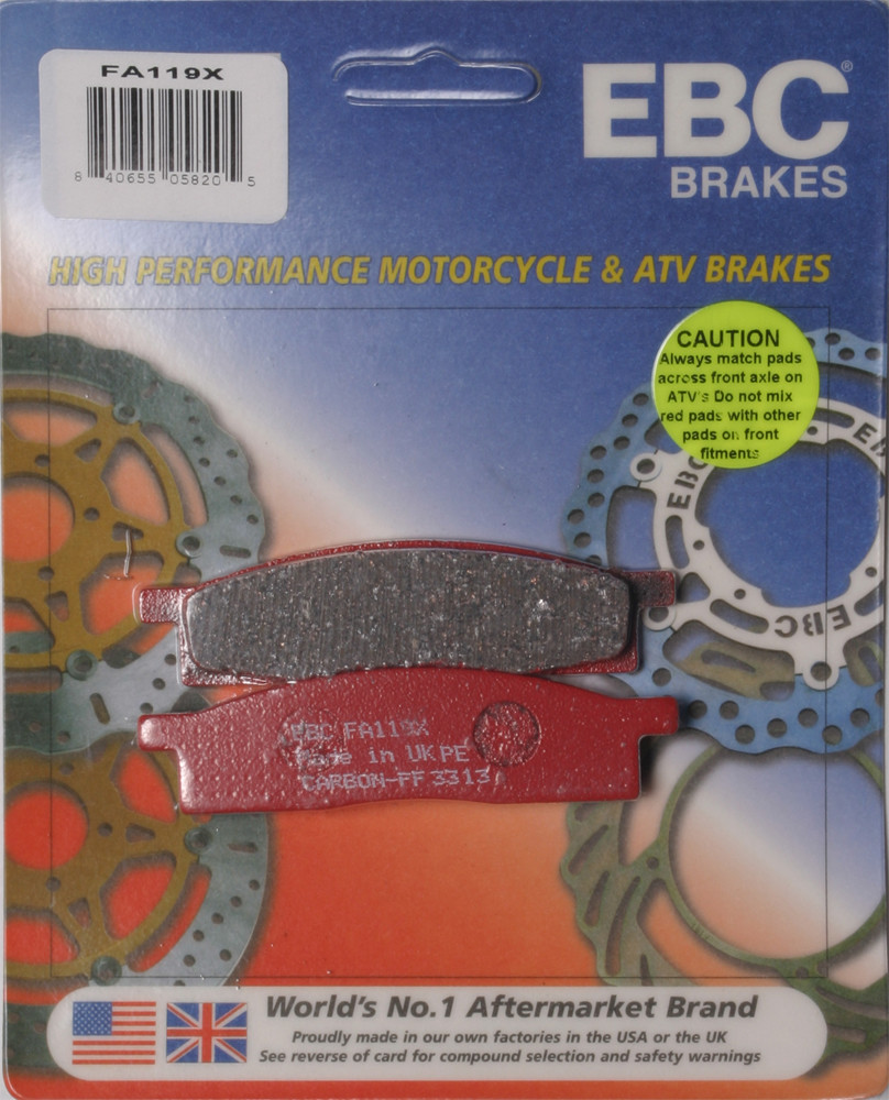 EBC FA119X Carbon X Front Brake Pads