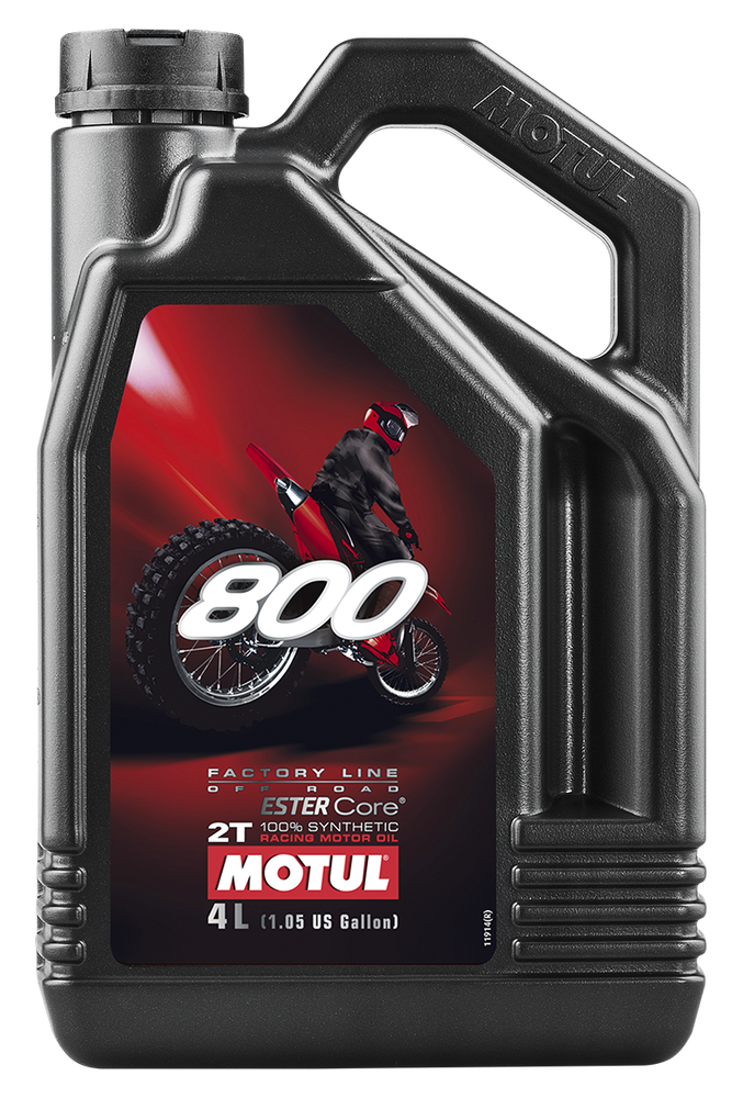 800 PRO RACING PREMIX OIL 2T 4L 4/CASE