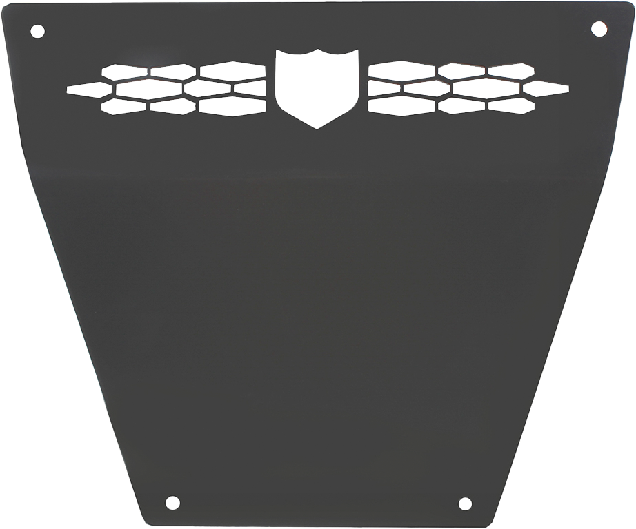 Pro Armor Front Race Skid Plate Solar Black Pol
