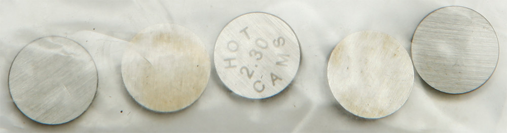 Replacement Valve Shims