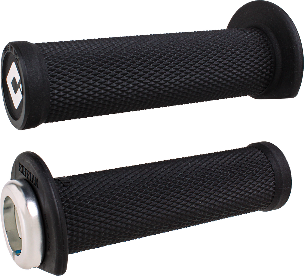 ODI ATV/PWC RUFFIAN LOCKON GRIP 125MM BLACK/SILVER
