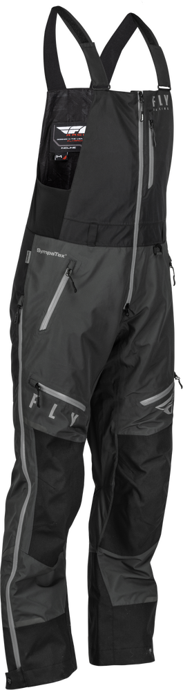INCLINE BIB BLACK/CHARCOAL 2X