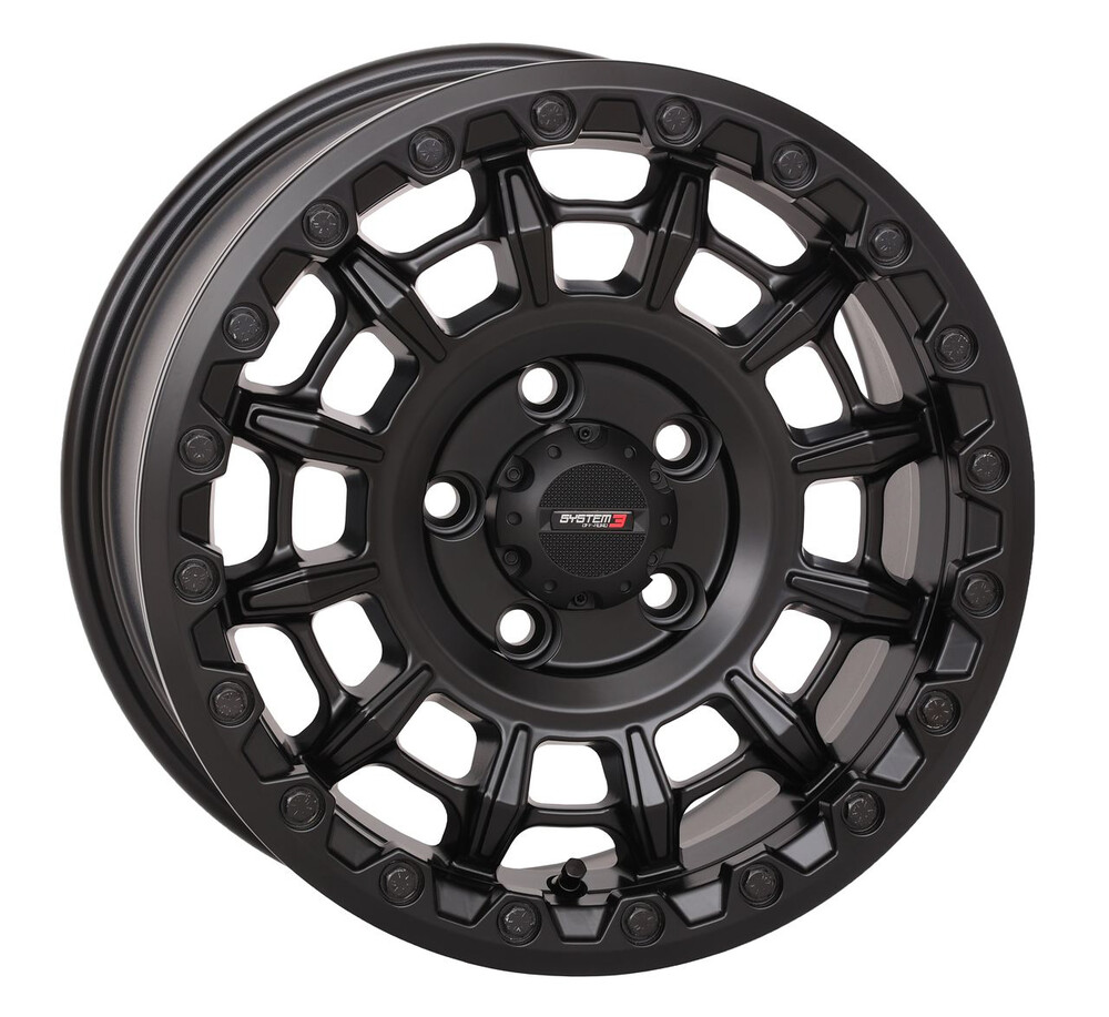 System 3 Sb10 Wheel 15x9 5+4 (+10mm) 5/4.5 Matte Black