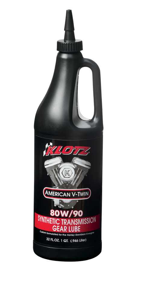 KLOTZ AMERICAN V-TWIN TRANSMISSION LUBRICANT 80W-90 32 FL. OZ