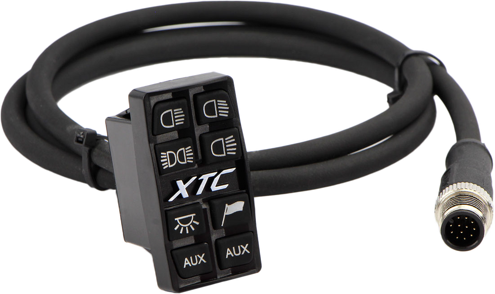 XTC POWER PRODUCTS 8 SWITCH POWER CONTROL SYSTEM WITH MICRO SWITCH PAD