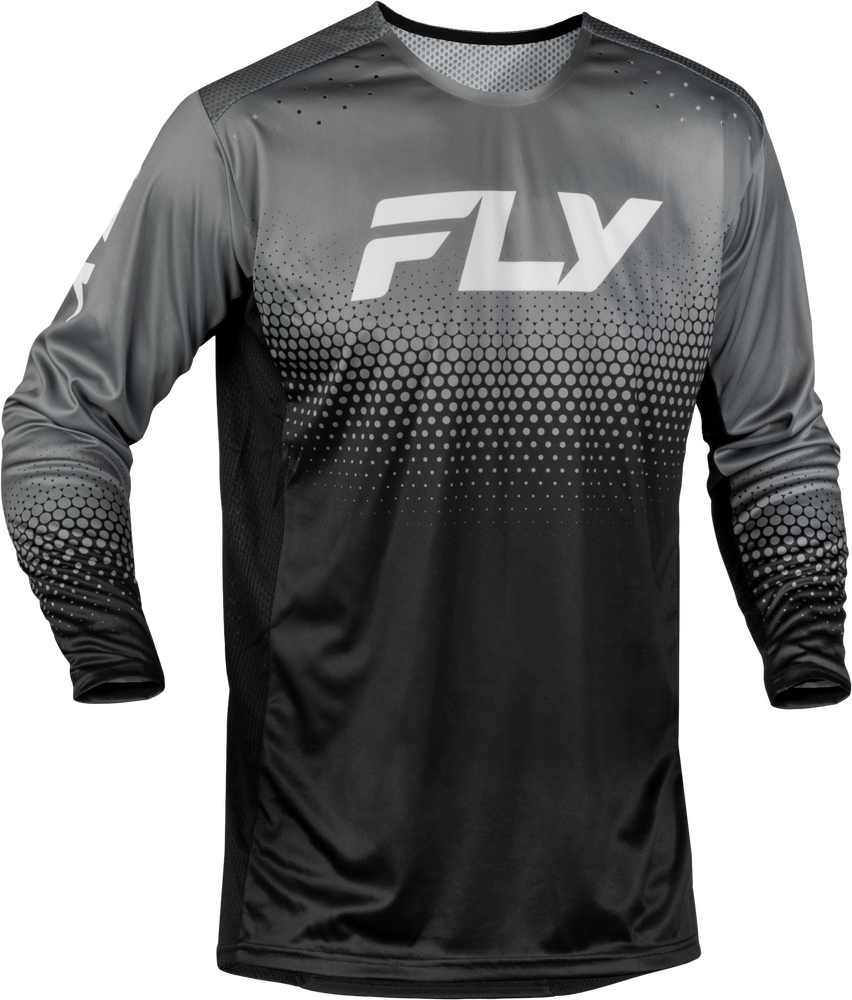 Fly Racing Rayce Sonar Bicycle Jersey (2027) — Black/Grey/White