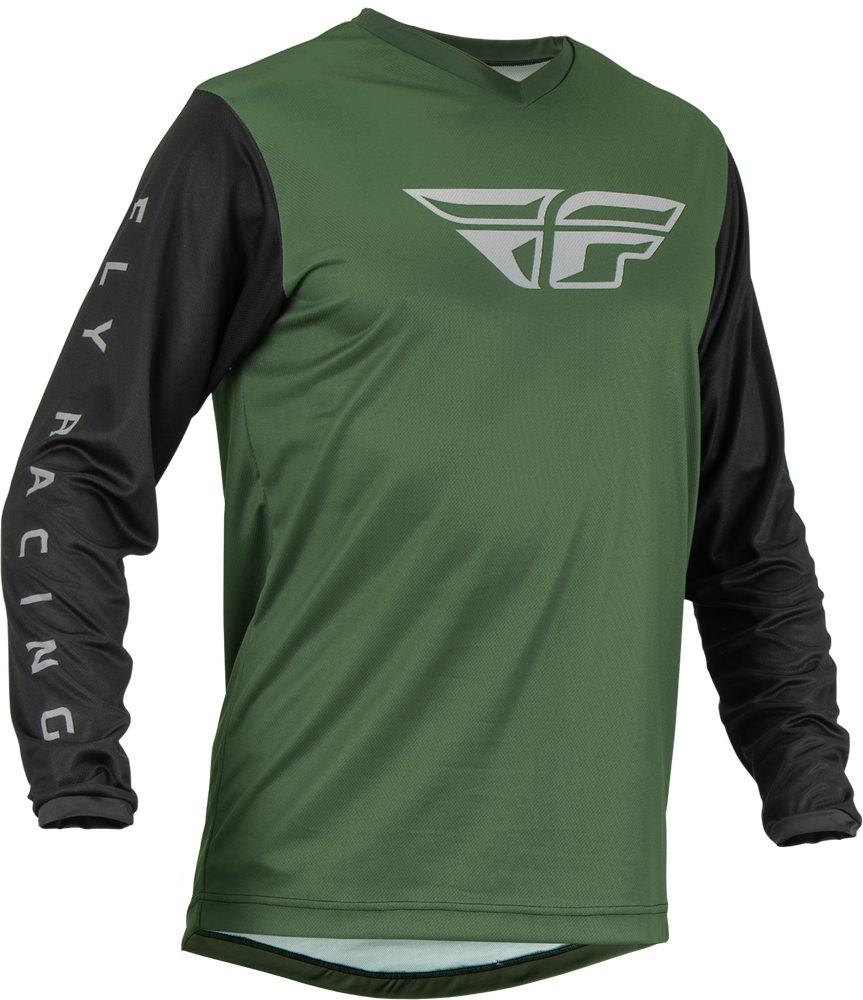 F-16 JERSEY OLIVE GREEN/BLACK 2X