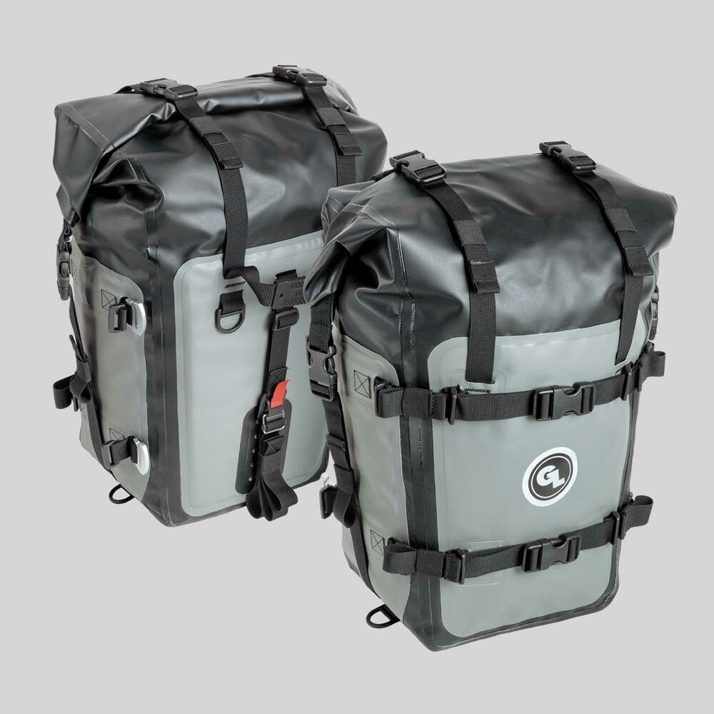 GIANT LOOP MOTOTREKK PANNIERS GREY PAIR