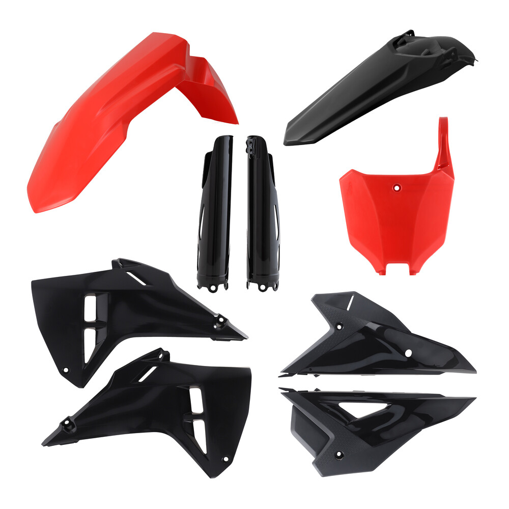 ACERBIS PLASTIC KIT FULL RED/BLACK