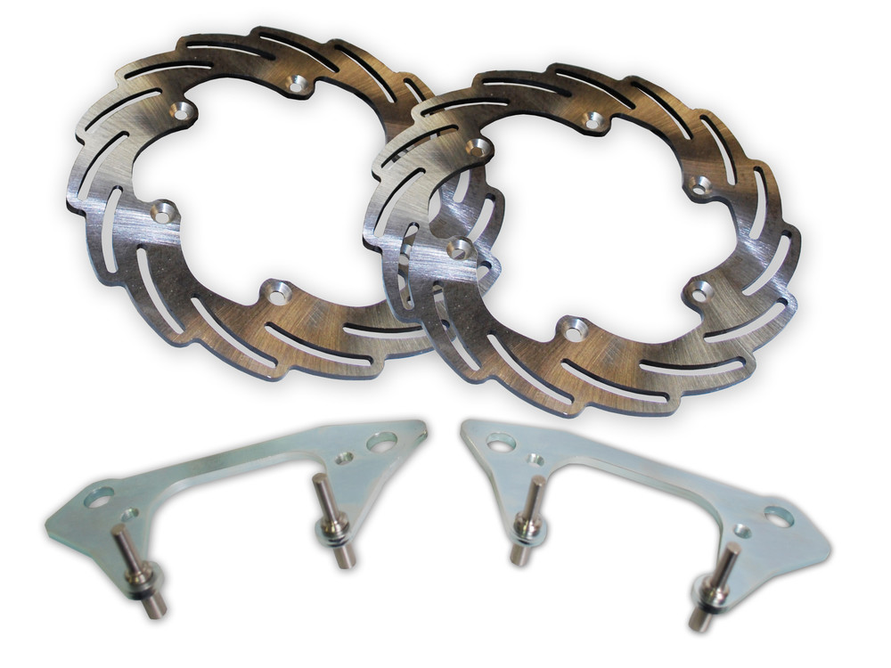 STREAMLINE OVERSIZE ROTOR KIT FRONT