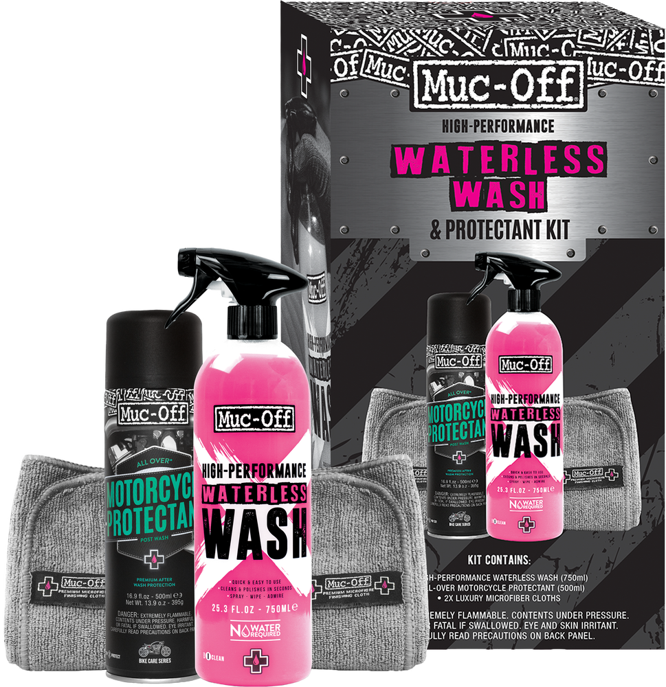 MUC-OFF WATERLESS WASH & PROTECT KIT