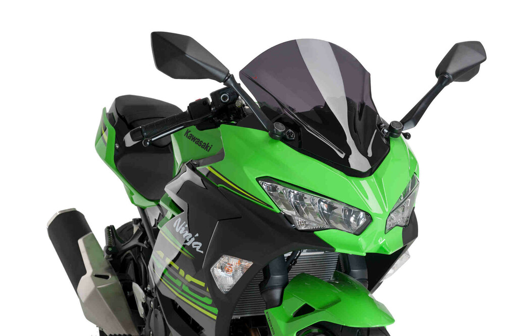 PUIG WINDSCREEN Z-RACING DARK SMOKE KAW