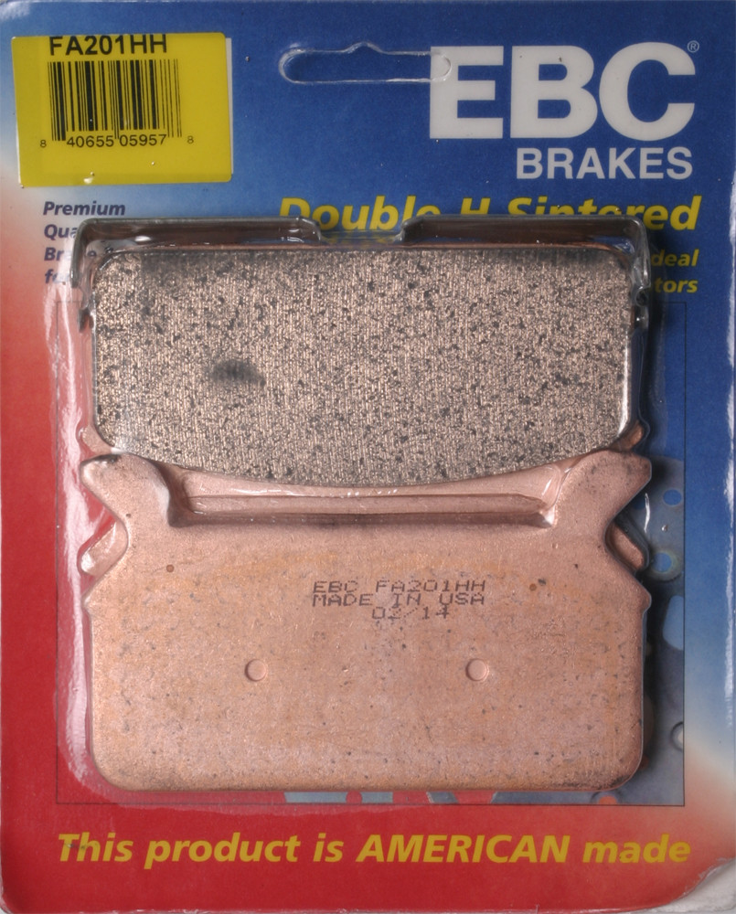 EBC Extreme Performance FA201HH Sintered Rear Brake Pads For Harley Touring 1986-1999