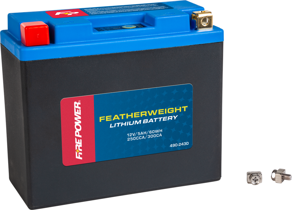 FIRE POWER FEATHERWEIGHT LITHIUM BATTERY 250 CCA 12V/60WH