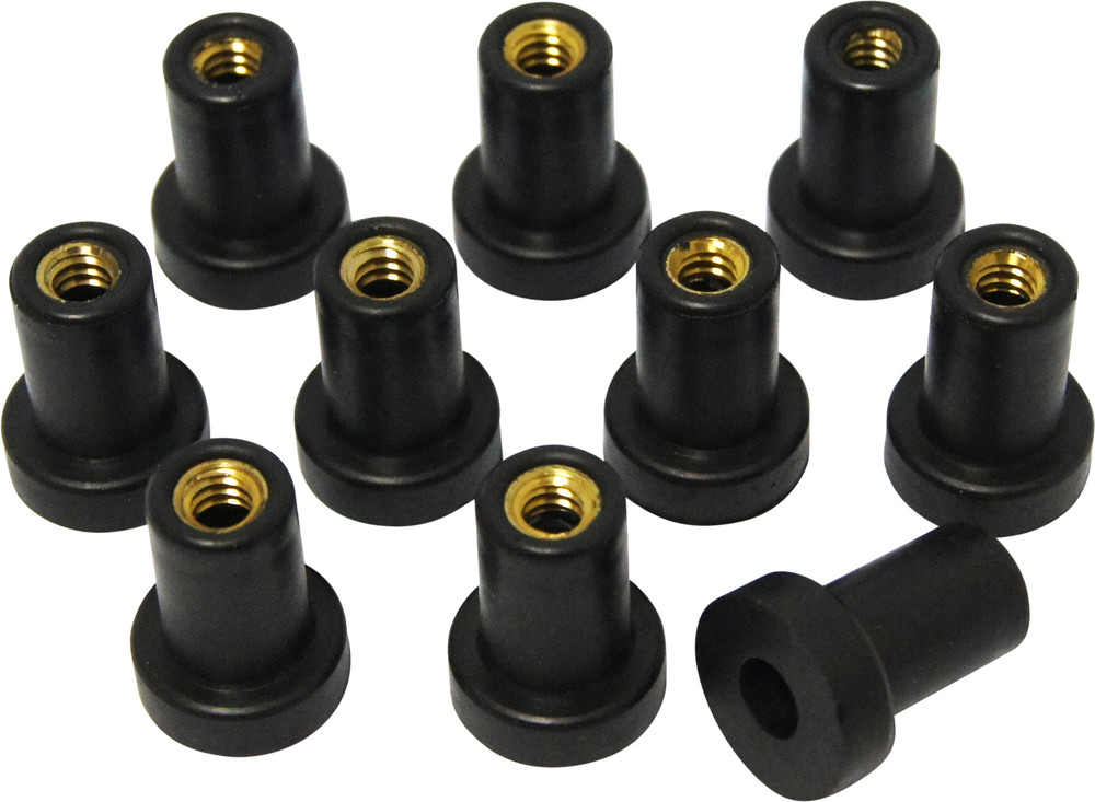 Harddrive Well Nuts 10-24" 10/Pk