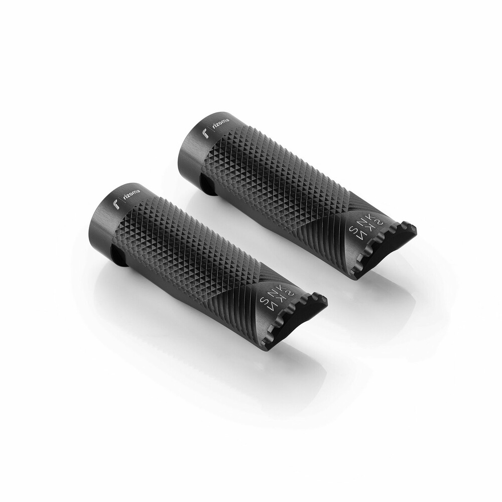 Rizoma Snake Footpegs Black Pr