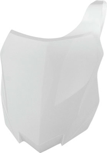 ACERBIS FRONT NUMBER PLATE WHITE