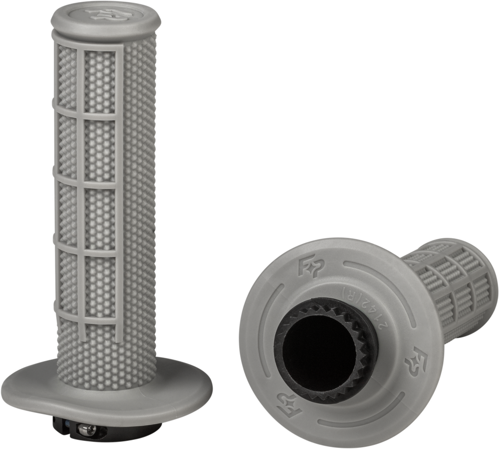 CONTROL MX LOCK-ON GRIPS LIGHT GREY (SOFT) HALF WAFFLE
