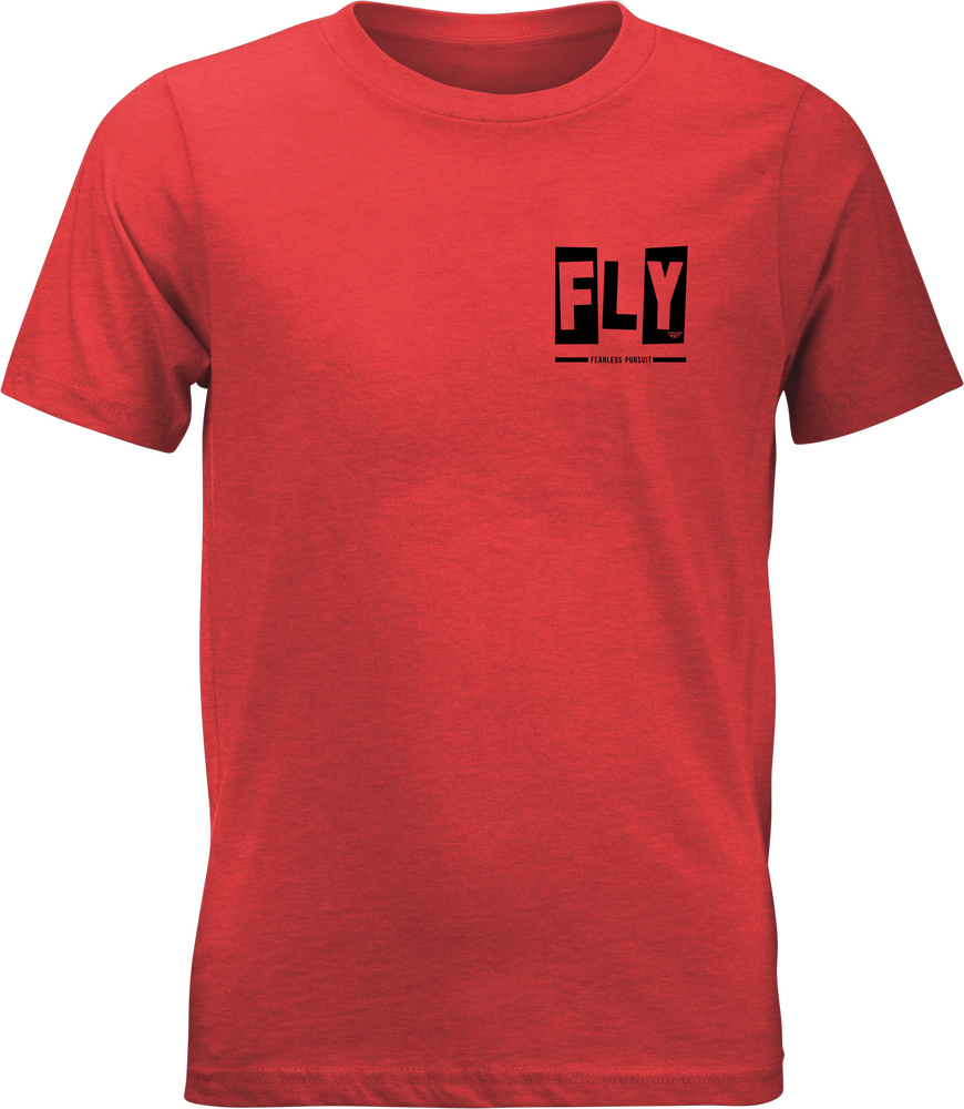 FLY RACING YOUTH FLY PUNK TEE RED YL