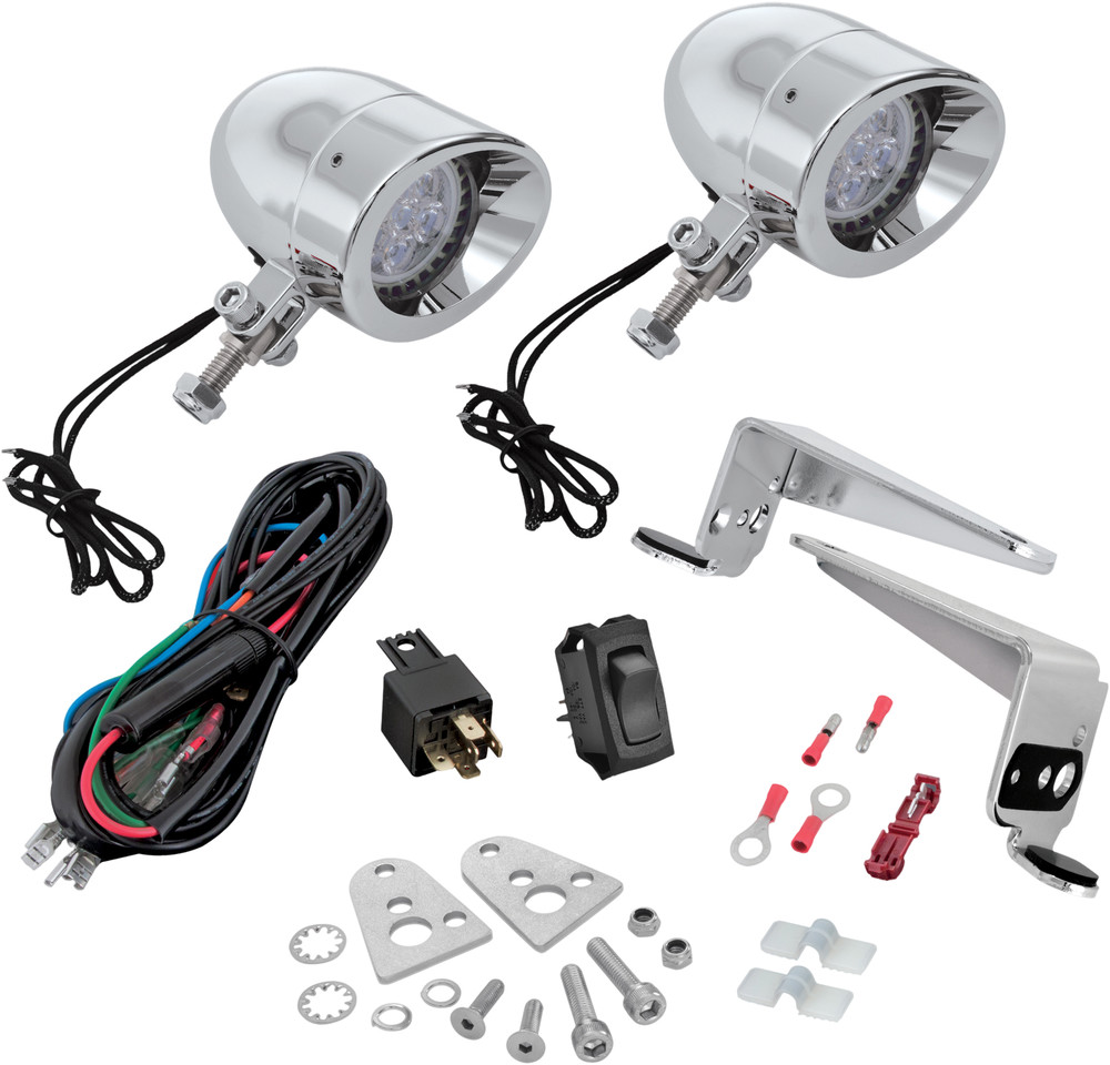 Show Chrome (New) Mini Led Kit Victory 10-17 Chr Cross Country Magnum Tour