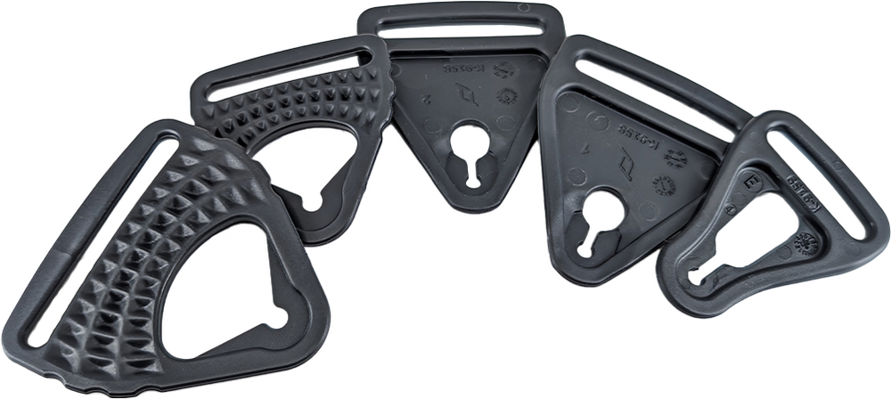 Pod KX 3.0 Strap Clip & Loop Set — Black