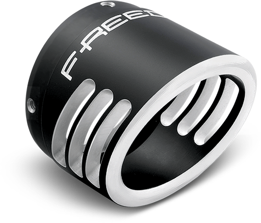 Freedom End Cap 4" Black Racing