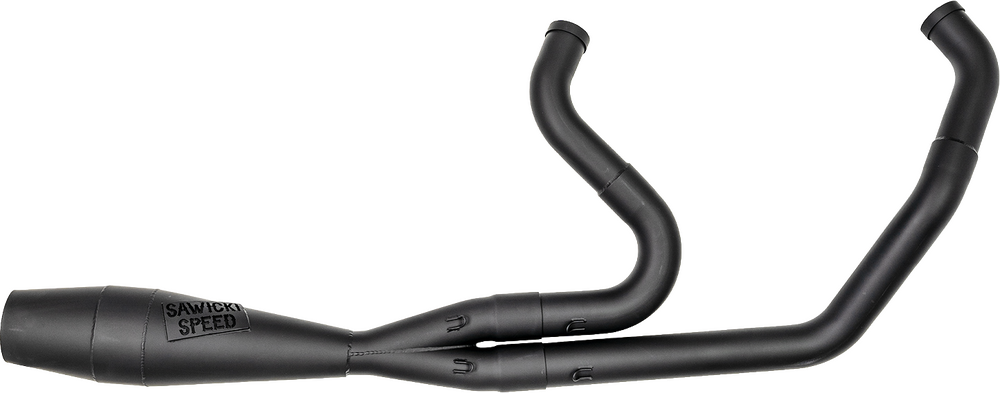 Sawicki 2in1 Tc Softail Shorty Cannon Black