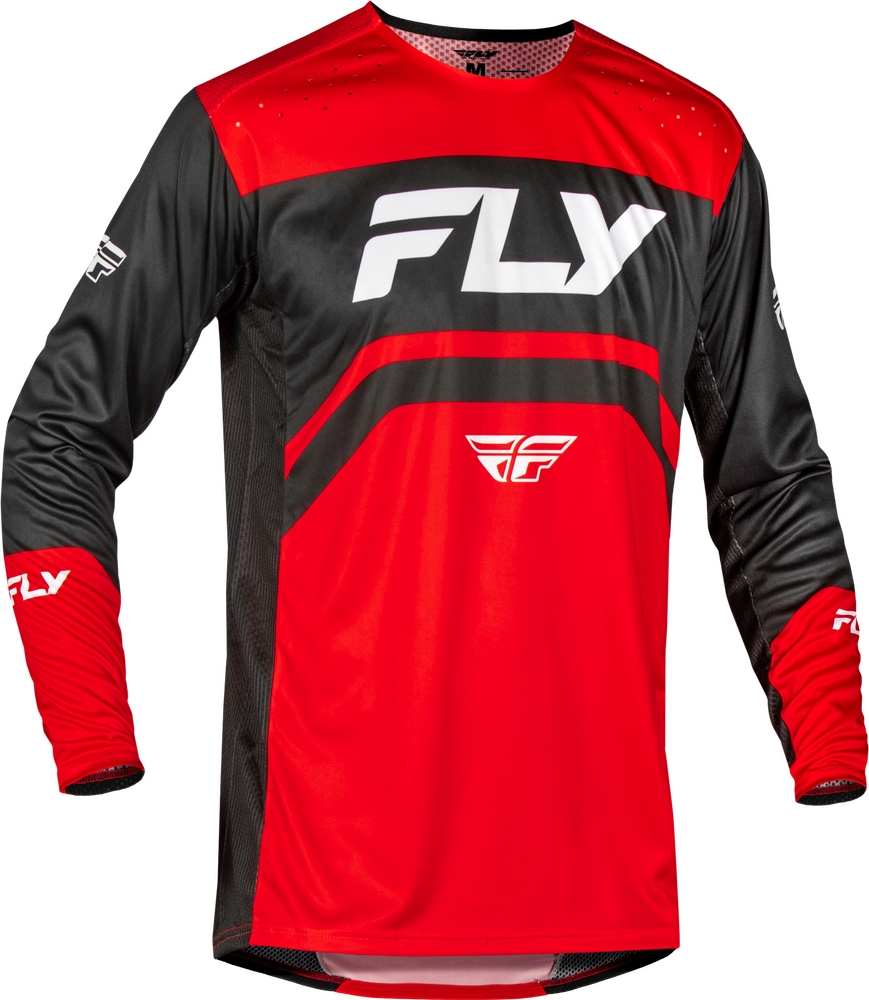 FLY RACING RAYCE BICYCLE JERSEY RED/BLACK/WHITE XL