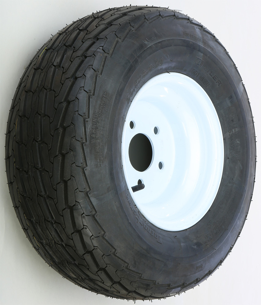 AWC TRAILER TIRE AND WHEEL ASSEMBLY WHITE