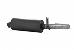 Mbrp Single Slip-On System W/ 4.25" Sport Muffler Blk