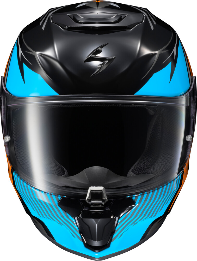 SCORPION EXO EXO-R330 FULL-FACE HELMET HAWKER LIGHT BLUE MD