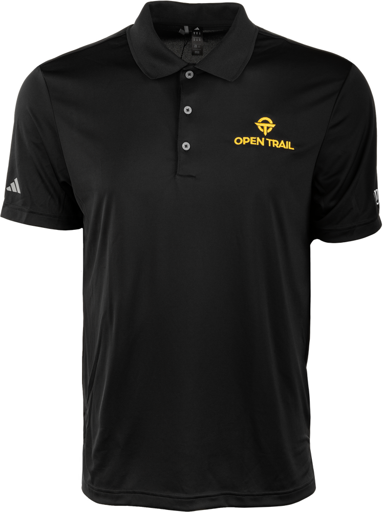 Open Trail Polo Black/Yellow MD