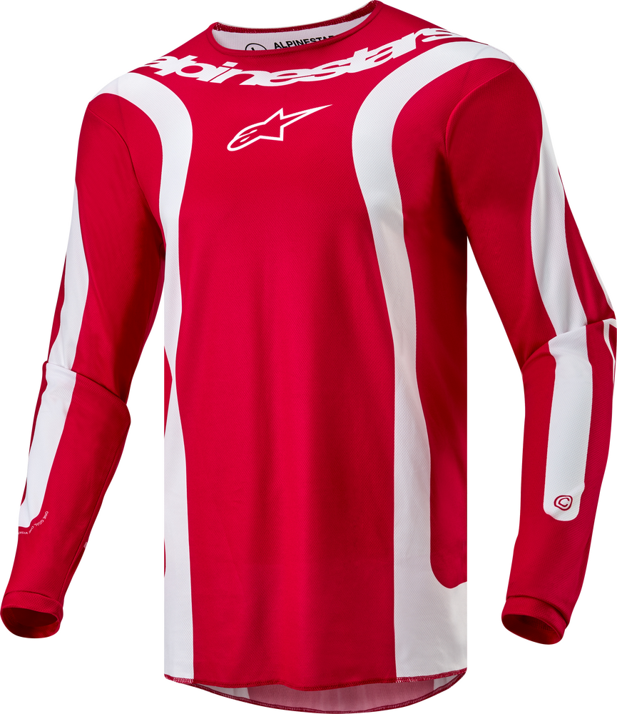FLUID LURV JERSEY MARS RED/WHITE 2X