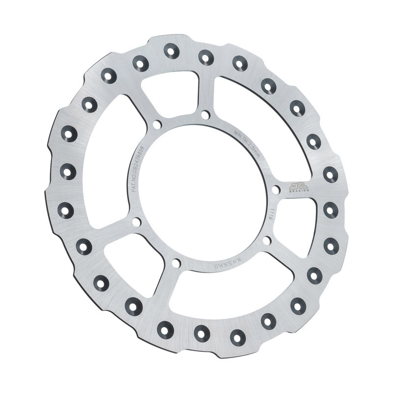 JT FRONT BRAKE ROTOR SS SELF CLEANING HON