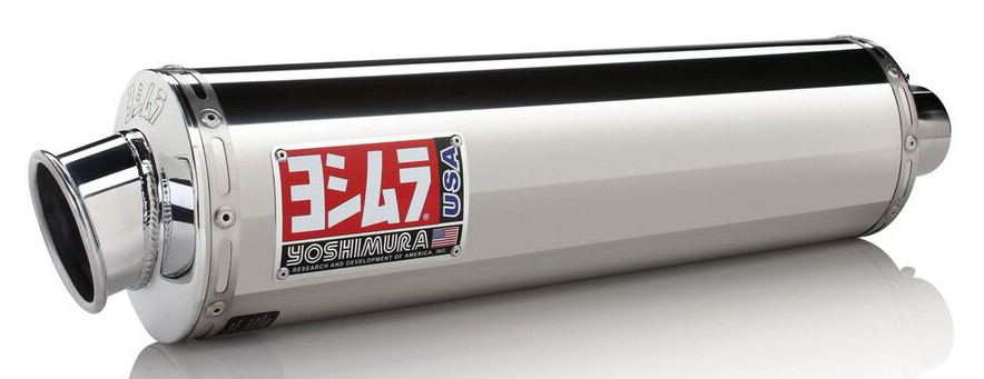 Yoshimura RS-3 Stainless Slip-On Exhaust 2004-2005 Suzuki GSX-R600 & 2004-2005 Suzuki GSX-R750