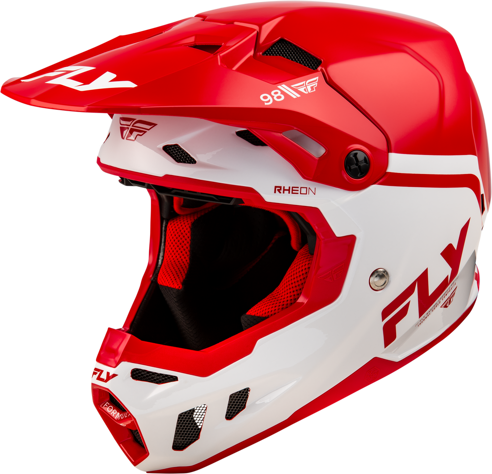 Fly Racing 2025 Formula CC Helmet — Red/White