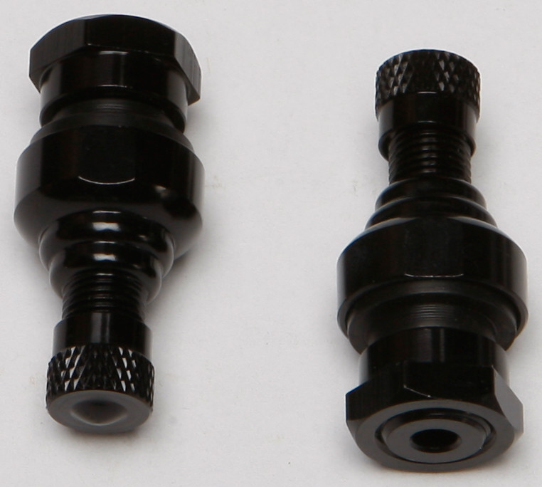 Comp. Werkes Straight/Straight Air Valve 11.3mm Black