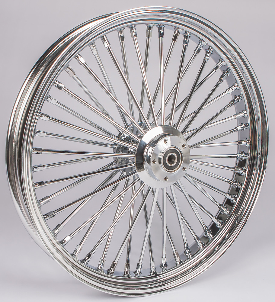 HARDDRIVE FR 48-SPK DD CHROME 23X3.5 WG-HUB 3/4" AXL 00 LTR