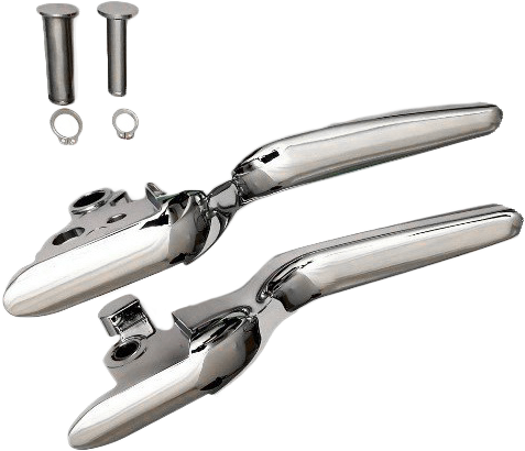 HARDDRIVE LSR LEVER SET CHROME `18-UP SOFTAIL
