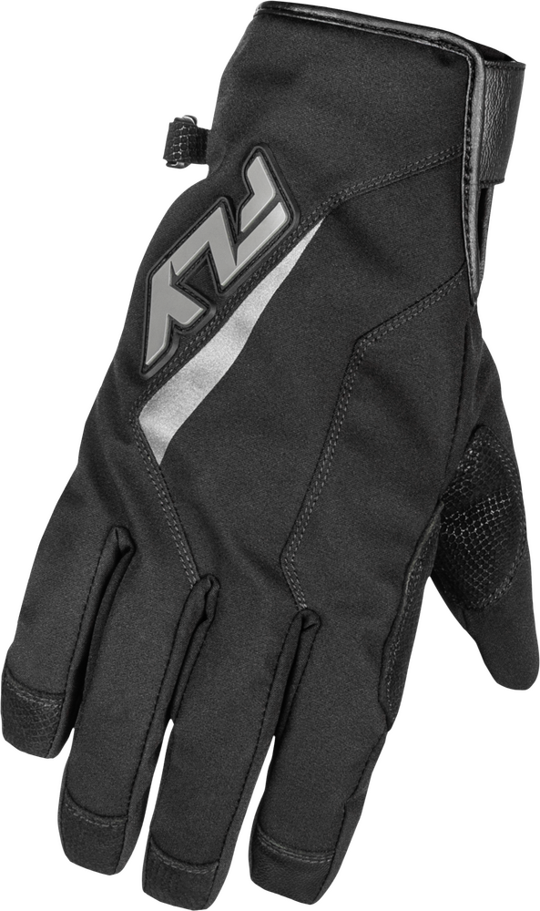 Fly Racing Title Long Gloves (2026) — Black