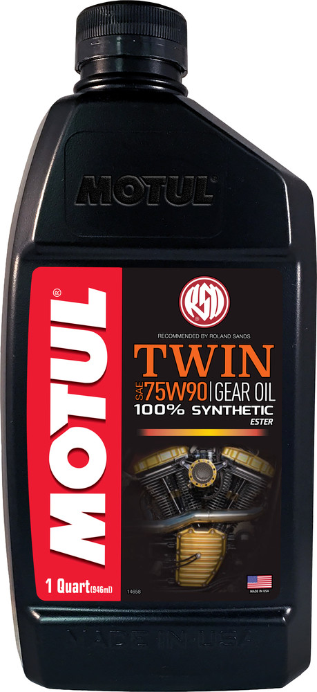 MOTUL MOTUL TWIN 100% SYN 75W90 QT